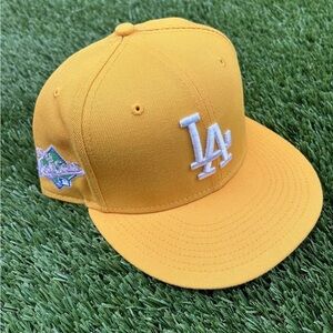 New Era Los Angeles Dodgers Cap with 1988 World Series Patch